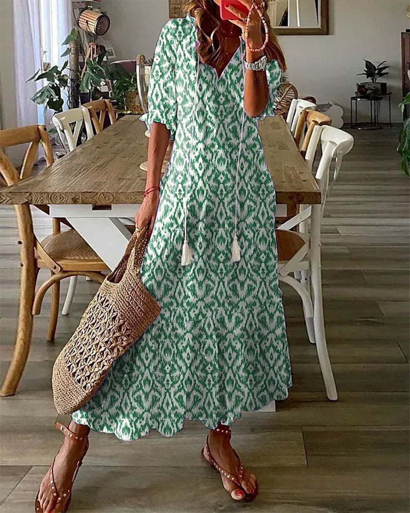 Sophia - Robe d'été Vintage Boho