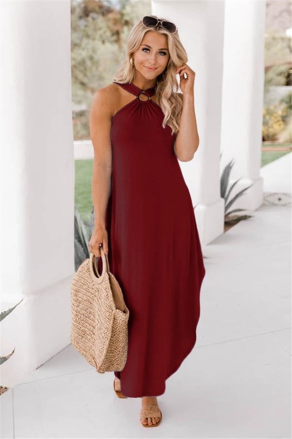 Jezrah - Robe Halter Breeze