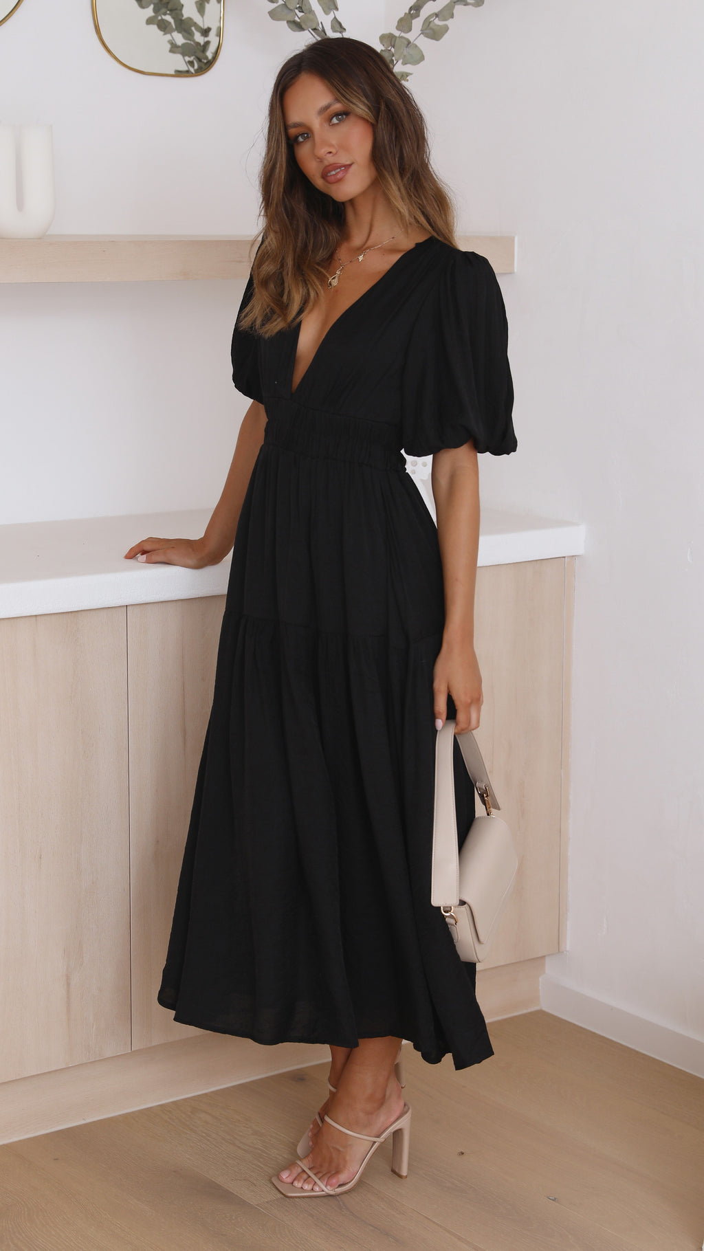 Robe Midi Erin - Noir