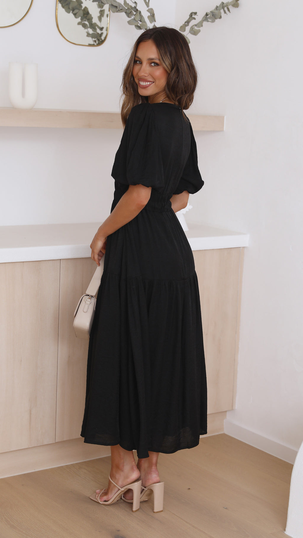 Robe Midi Erin - Noir