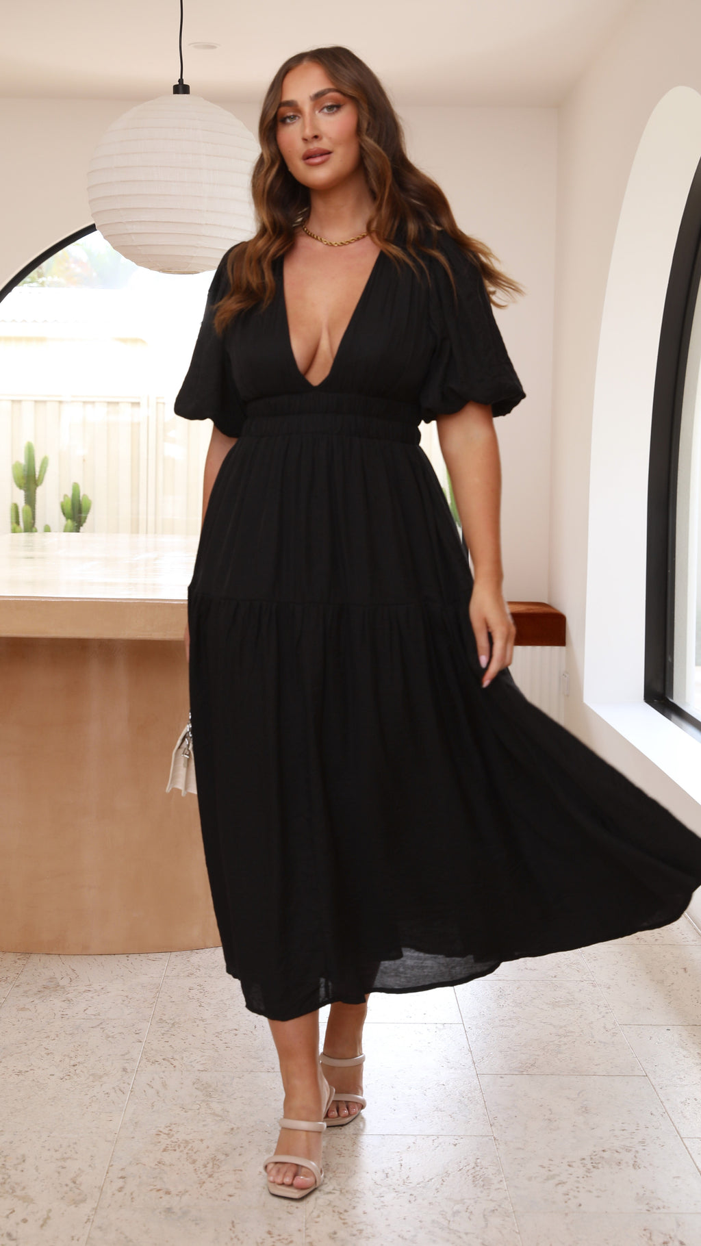 Robe Midi Erin - Noir
