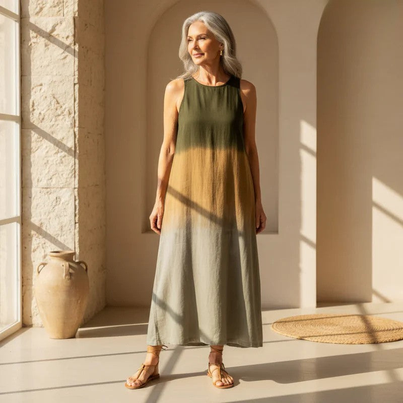 Heather - Robe Dégradée Décontractée