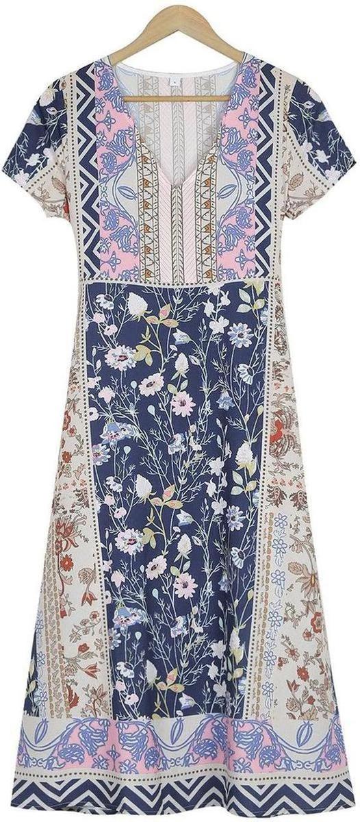 Indira - Robe Imprimée Boho