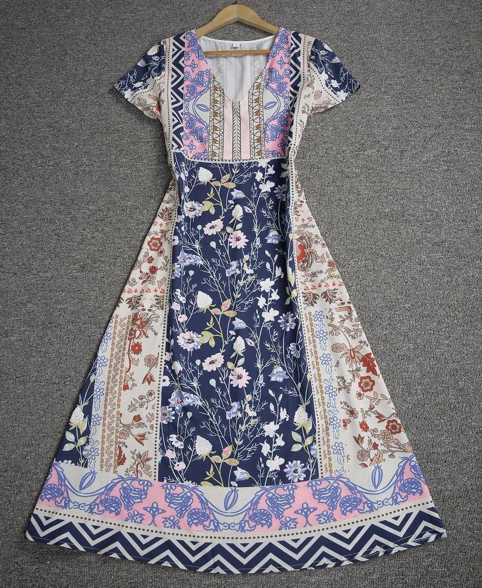 Indira - Robe Imprimée Boho