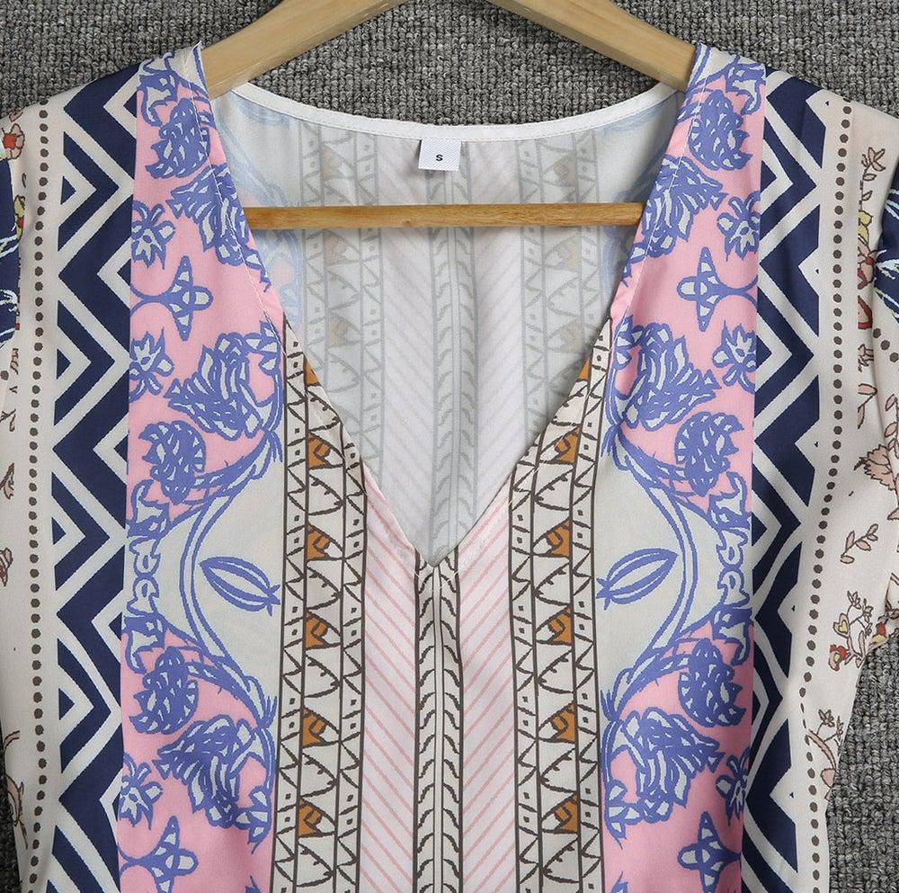Indira - Robe Imprimée Boho