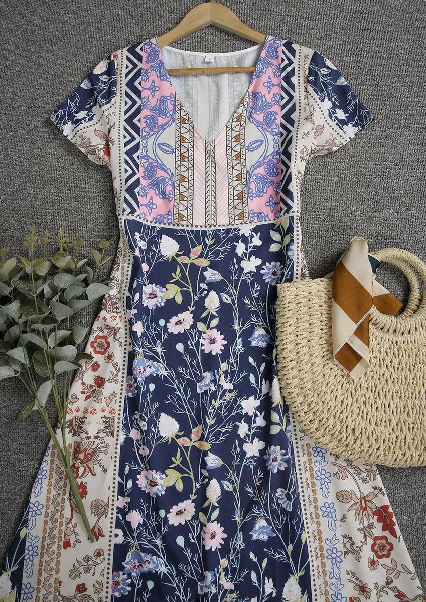 Indira - Robe Imprimée Boho