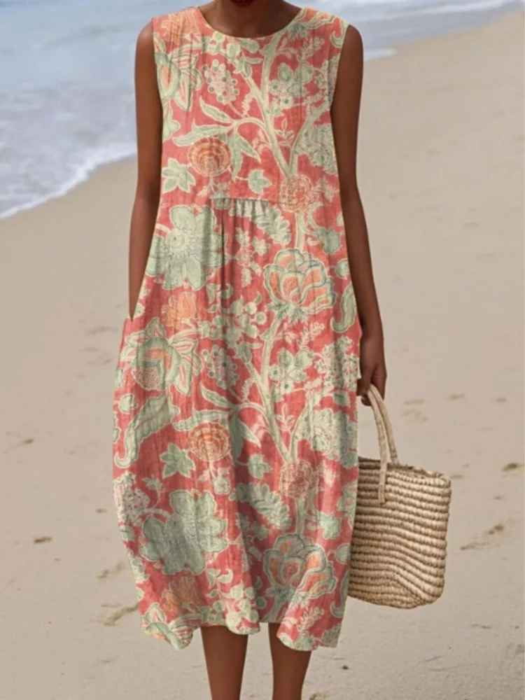 Flora | Robe Coral Bloom