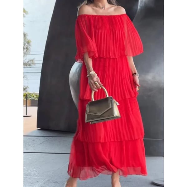 Mabeline - Robe en Tulle Superposée