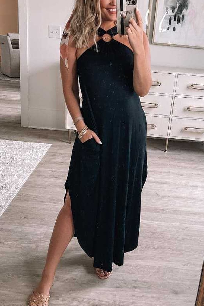 Jezrah - Robe Halter Breeze