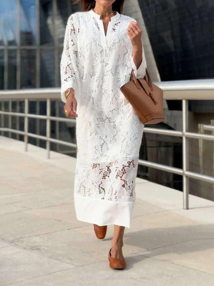 Nanna™ | Robe Maxi Blonde