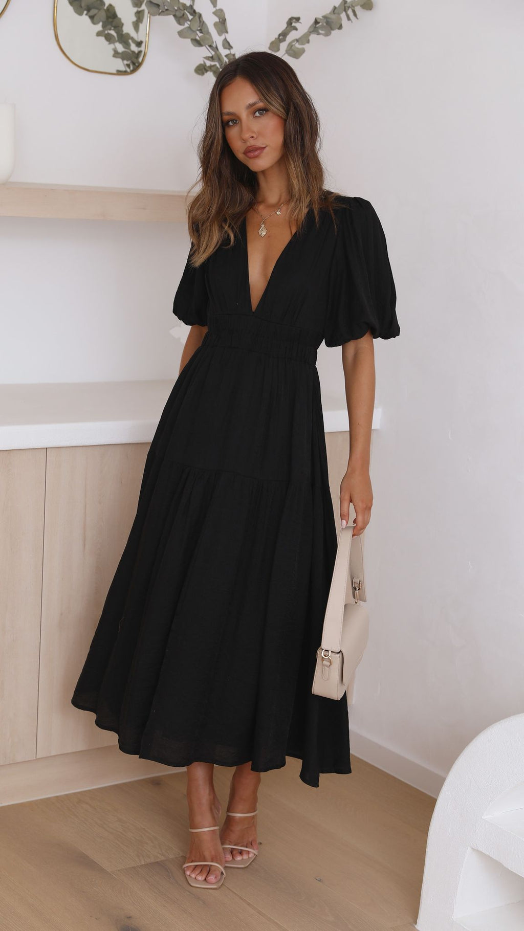 Robe Midi Erin - Noir