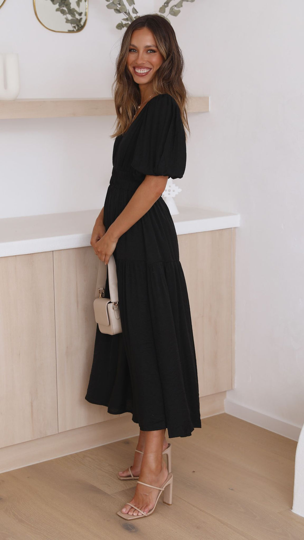 Robe Midi Erin - Noir