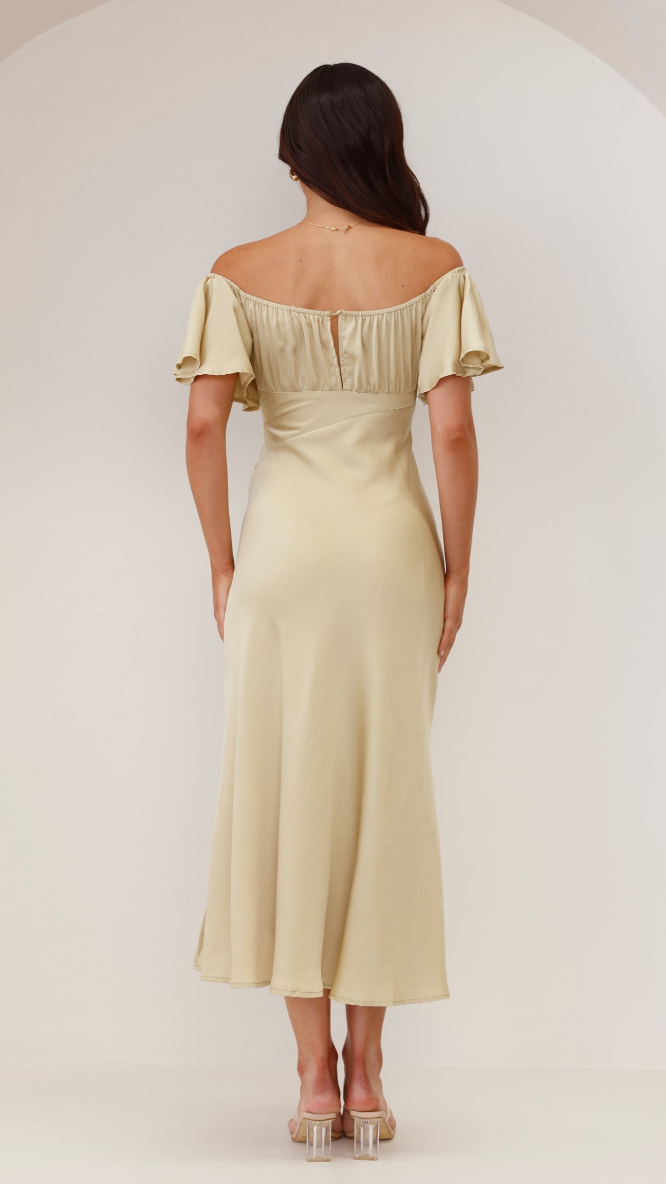 Robe Midi Louisa - Olive