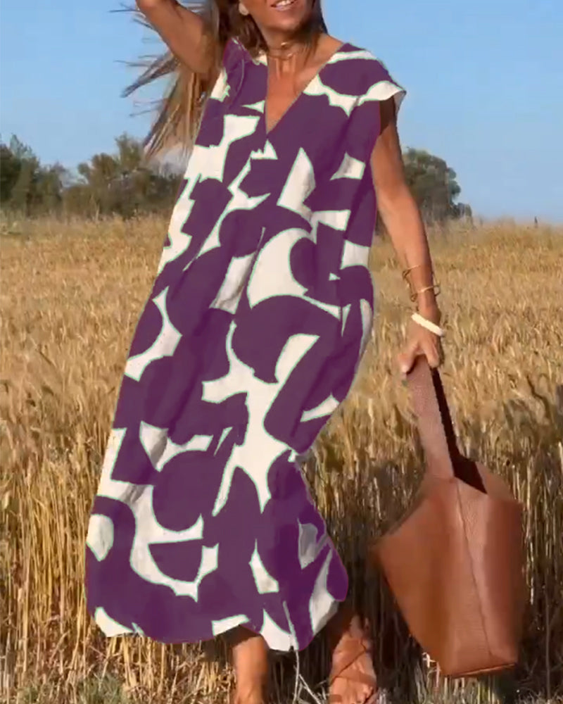 Kendall - Robe Abstraite Détendue