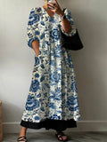 Robe Élégante avec Imprimé Mia