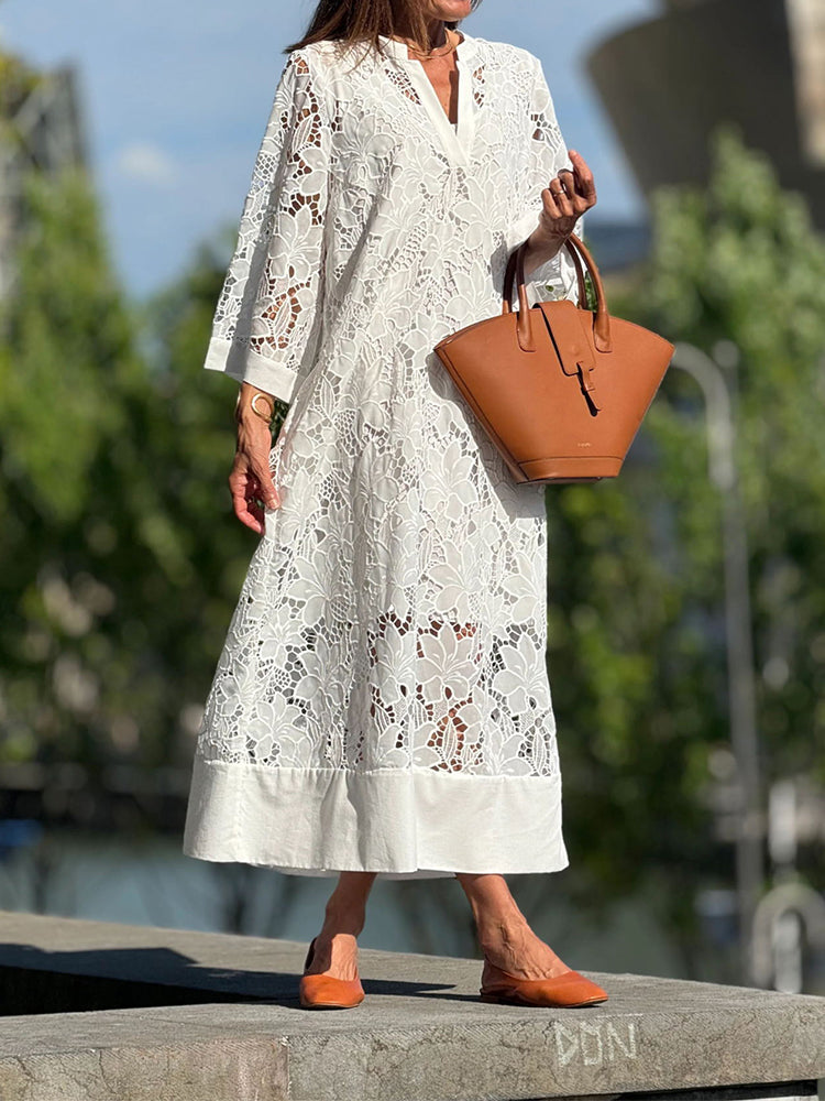 Nanna™ | Robe Maxi Blonde