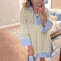 Margot - Robe à Rayures Classiques
