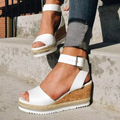 Cassandra - Sandales à Talons Wedge Élégantes