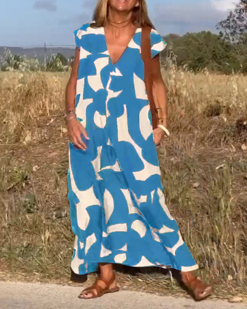 Kendall - Robe Abstraite Détendue