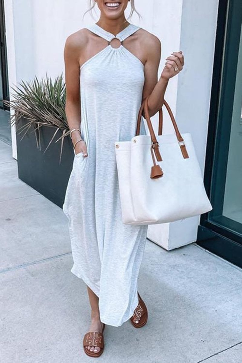 Jezrah - Robe Halter Breeze