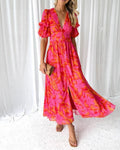 Zeria - Robe Tropicale Rayonnante