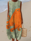 Robe Midi Oceanique Tess™
