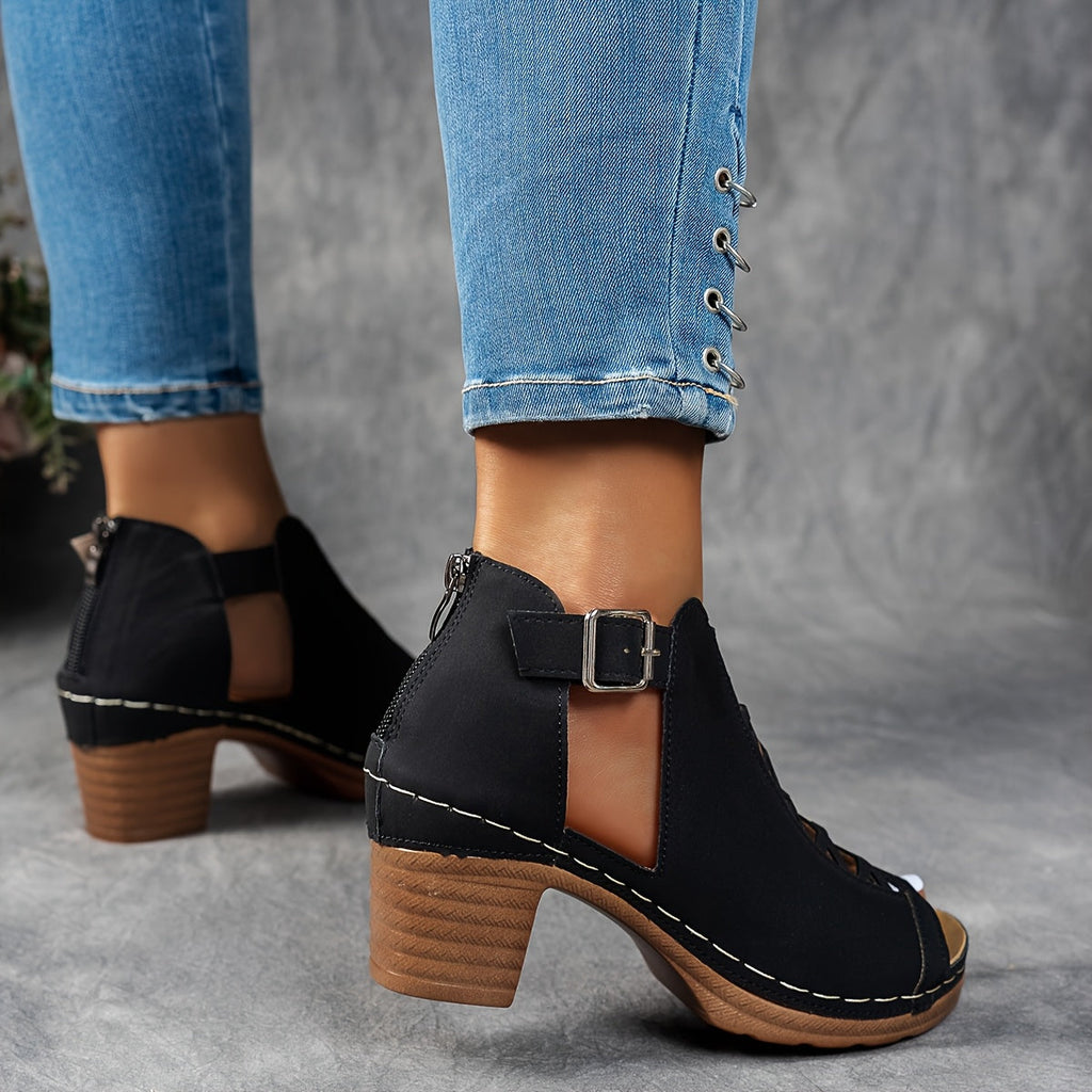 Nessa™ Sandales à Talons en Treillis