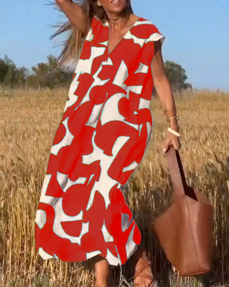 Kendall - Robe Abstraite Détendue