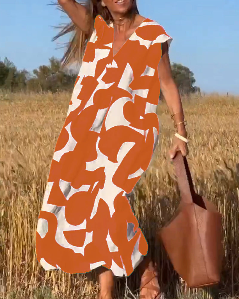 Kendall - Robe Abstraite Détendue