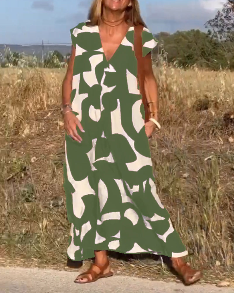 Kendall - Robe Abstraite Détendue