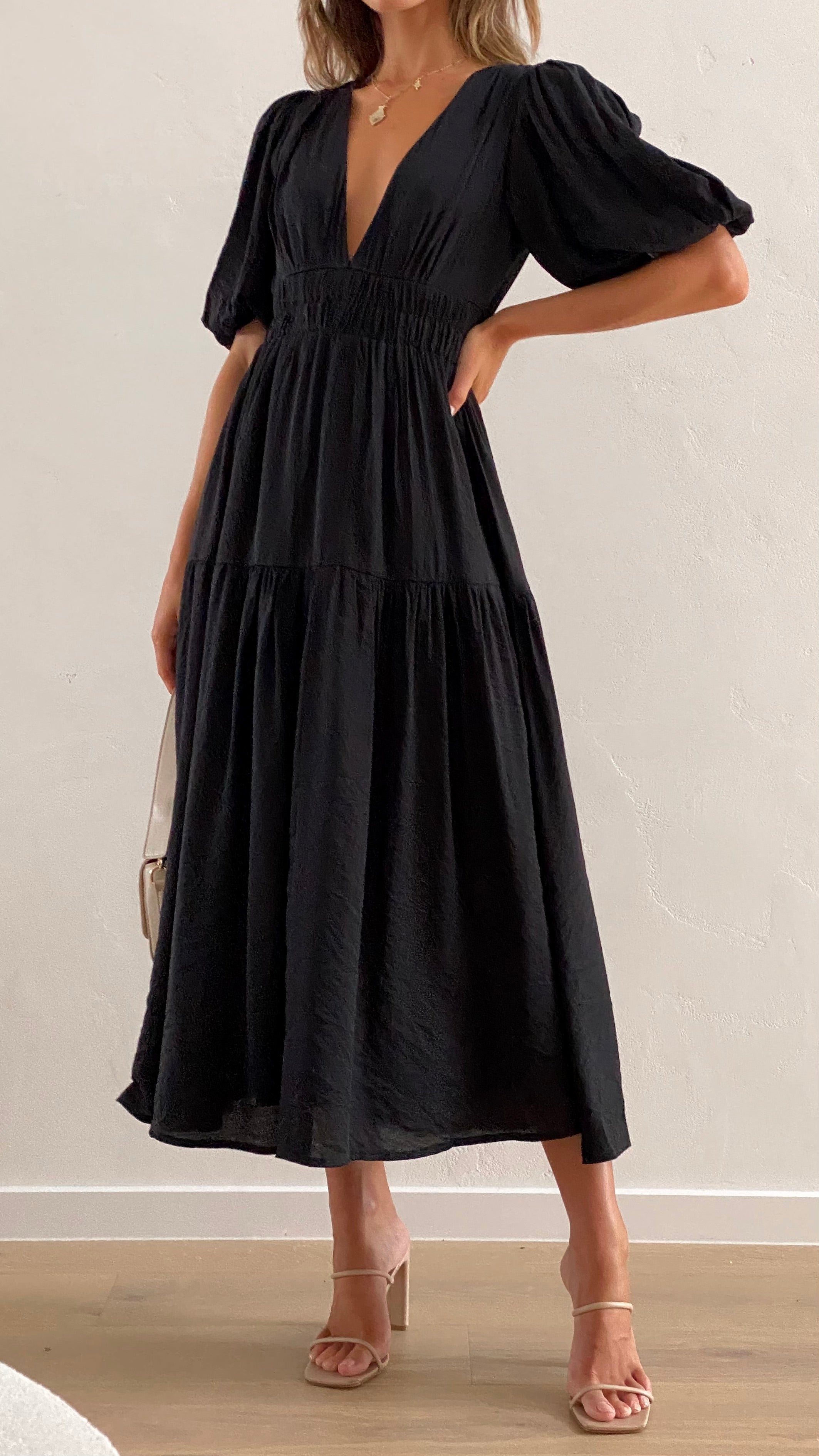 Robe Midi Erin - Noir