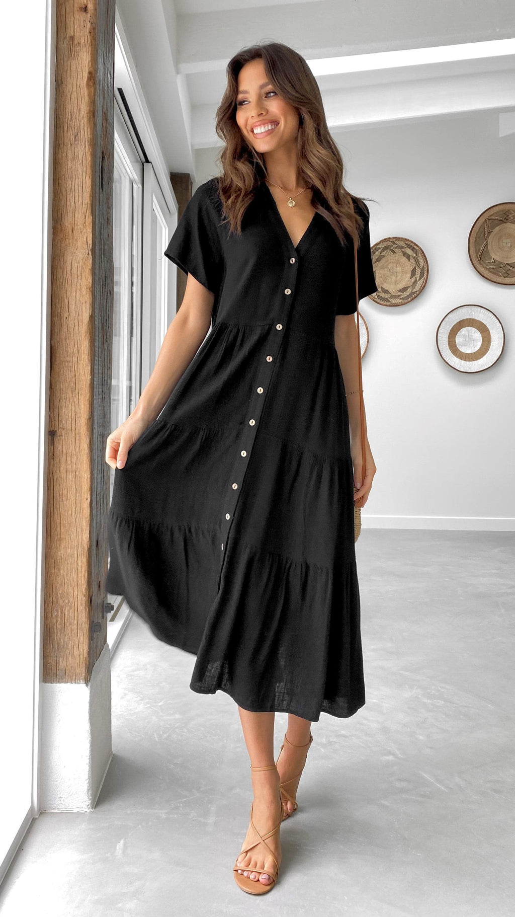 Robe Midi Kimberly - Noir