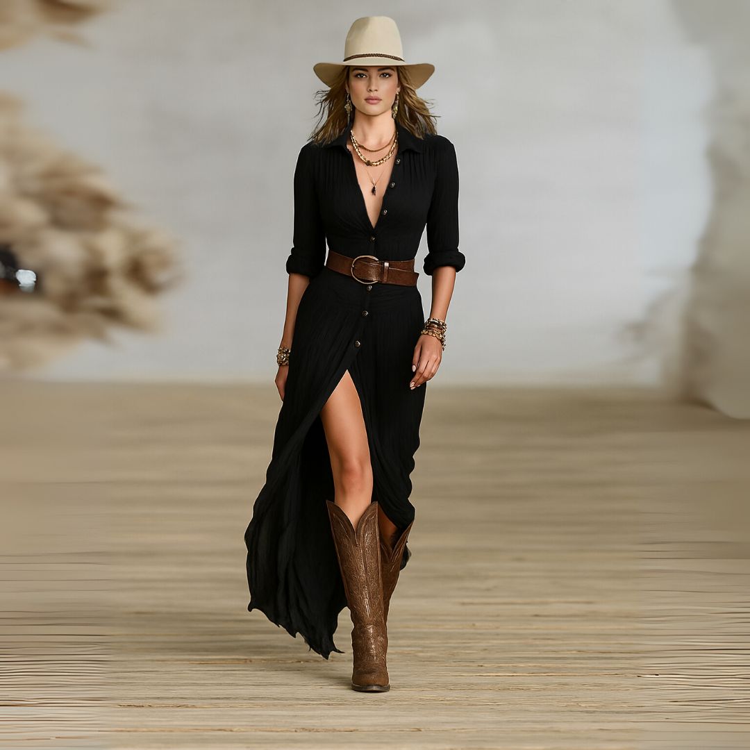 Hayley | Robe avec Ceinture