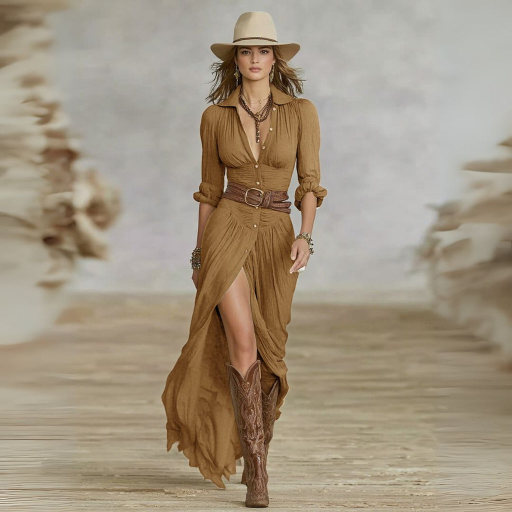Hayley | Robe avec Ceinture