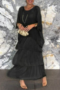 Robe Superposée Nora - Noir