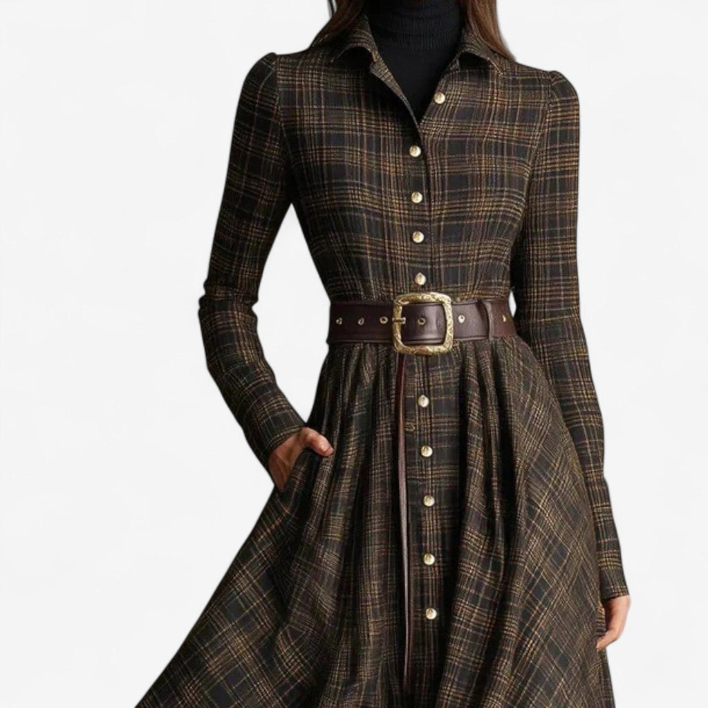 Rosalie | Robe Maxi Inspirée du Vintage