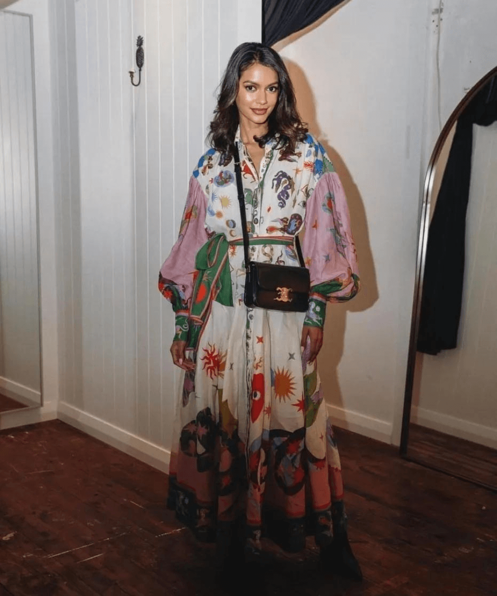 Dorthe™ | Robe Maxi Italienne Chic