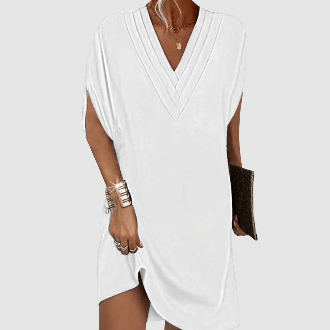 Alysa™ Robe Élégante à Manches Mi-Longues