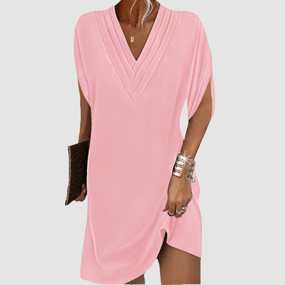 Alysa™ Robe Élégante à Manches Mi-Longues