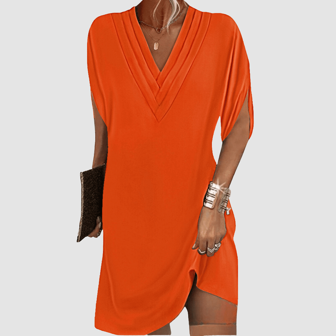 Alysa™ Robe Élégante à Manches Mi-Longues