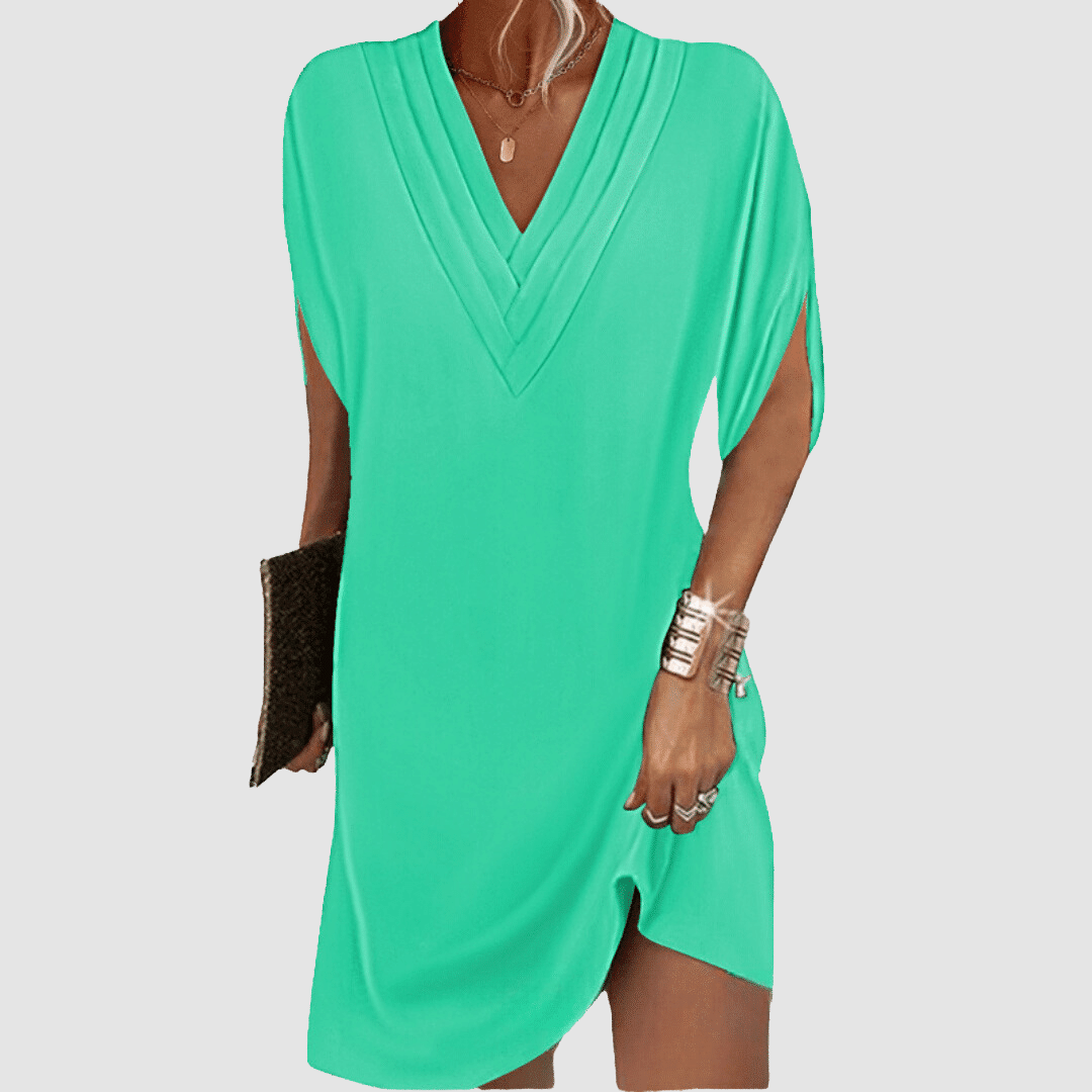 Alysa™ Robe Élégante à Manches Mi-Longues