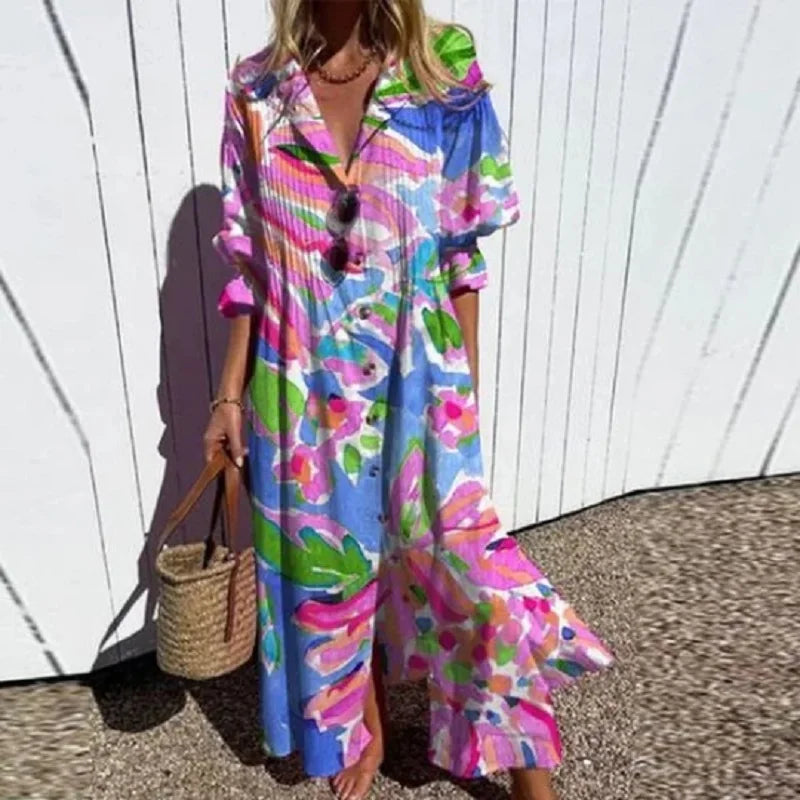 Odessa™ - Robe Bohémienne Élégante