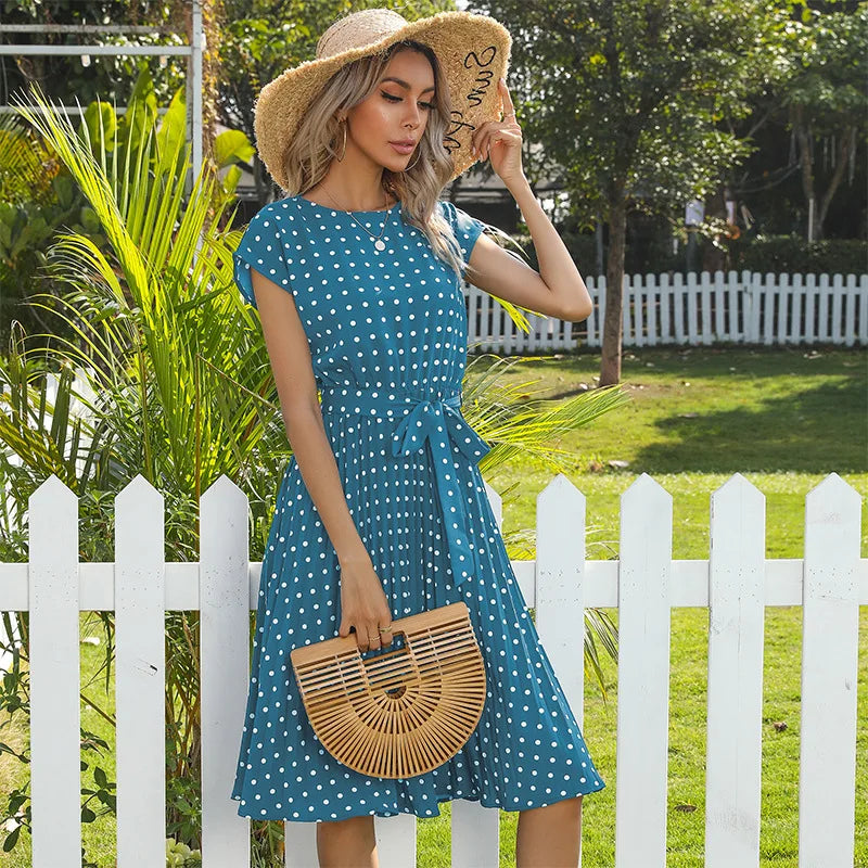 Beth - Robe Polka Bloom