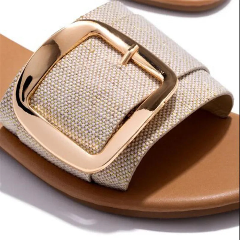Soleil™ Sandales Luxe  avec Boucle
