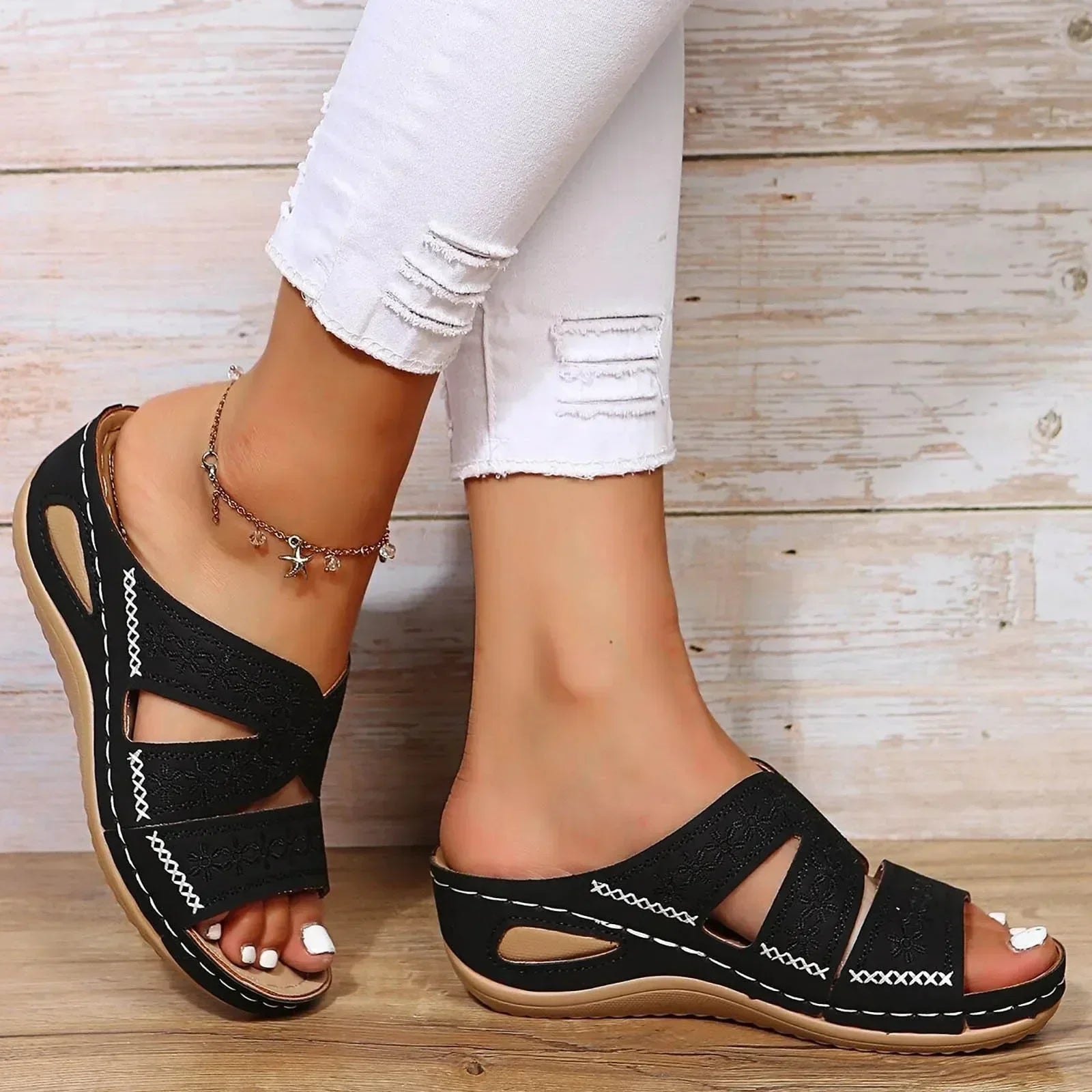 Aria™ - Sandales Orthopédiques Élégantes