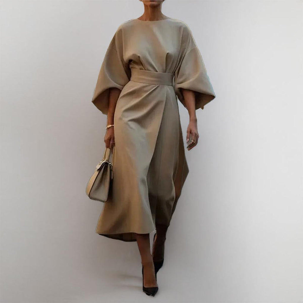Eldra™ | Robe Maxi avec Manches Chauve-Souris