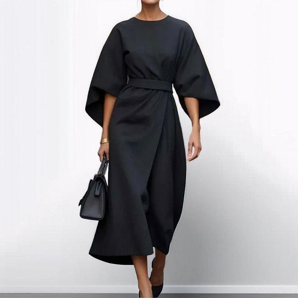 Eldra™ | Robe Maxi avec Manches Chauve-Souris