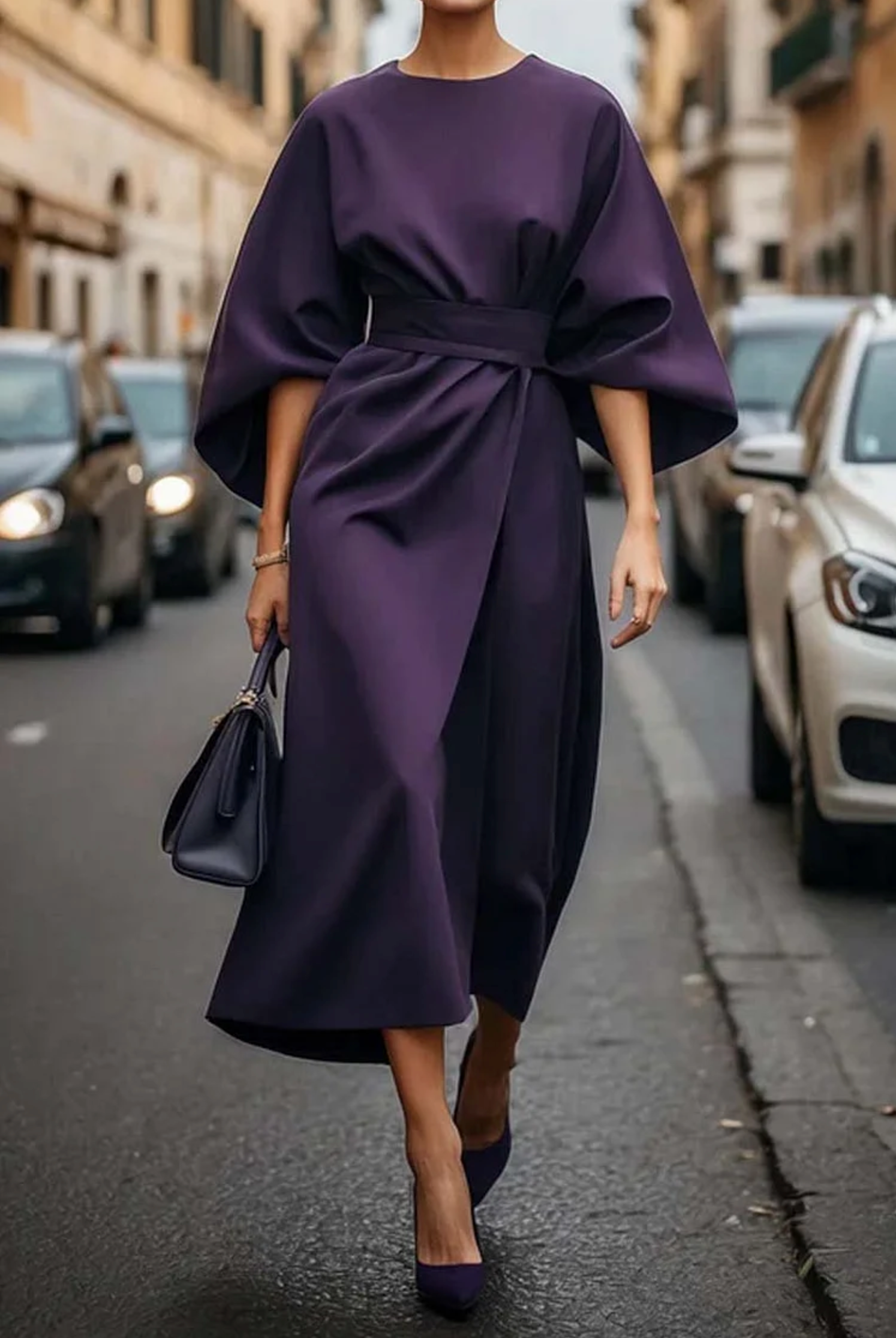 Keira - Robe à Manches Amples