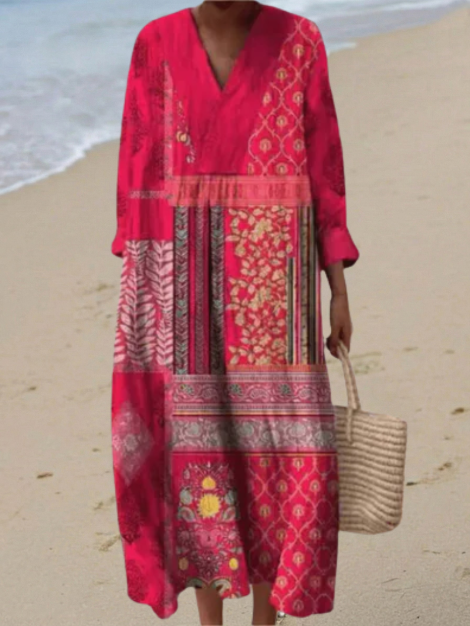 Michelle - Robe d'Été Inspirée par le Boho