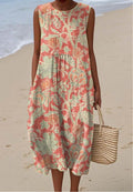 Leva - Robe Vintage à Imprimé Floral